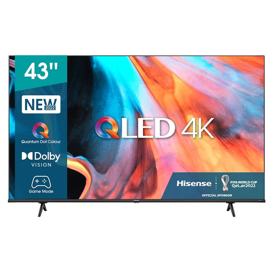 HISENSE ELETTRONICA 43E79HQ | TV | TV LED | TV LED 43-49 | TV QLED 43UHD 4K HDR10+ DVBT2/S2/HEVC SMA