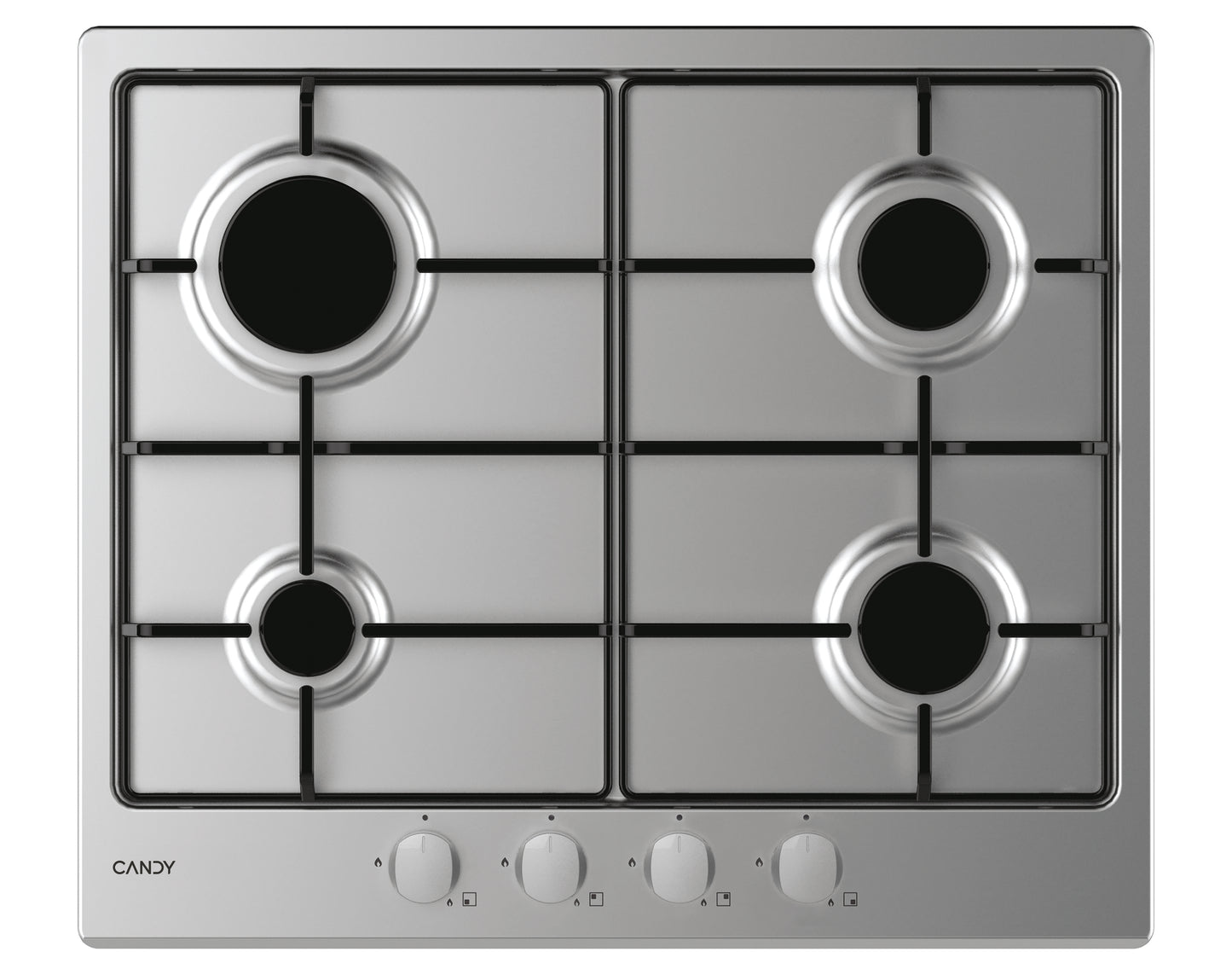CANDY BI SMALT CDOY6GRX | 33802764 | PIANO COTTURA, GAS, 4 ZONE, INOX, ACCIAIO INOX,