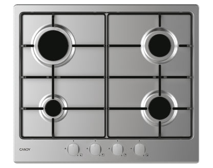 CANDY BI SMALT CDOY6GRX | 33802764 | PIANO COTTURA, GAS, 4 ZONE, INOX, ACCIAIO INOX,