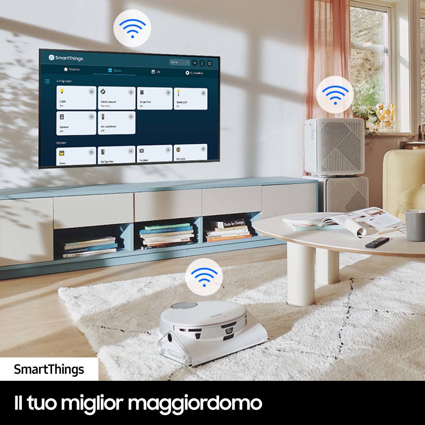 SAMSUNG ELETTRONICA UE65CU7090UXZT | TV | TV LED | TV LED 61" - 69" | TV LED 65"CRYSTAL UHD 4K DVBT2