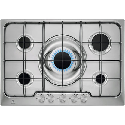 Electrolux BI   PX750XV Phase-out 2026 Aprile | 75 cm Soft - 5 fuochi gas - Bruciatori Fiamma Pura -