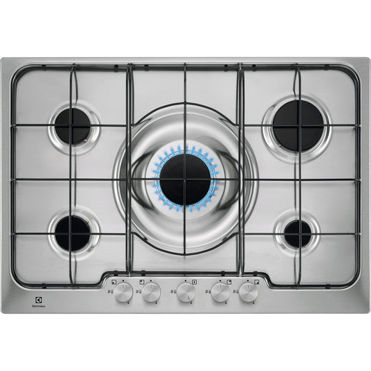 Electrolux BI   PX750XV Phase-out 2026 Aprile | 75 cm Soft - 5 fuochi gas - Bruciatori Fiamma Pura -
