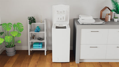 INDESIT BIANCO BTWL60400IT | LAVATRICI | LAVATRICI CARICO DALL'ALTO | LAV. C/ALTO 6-6,99KG | LAV.C/A