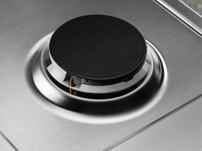 Electrolux BI   KGS7534SX   | 75 cm New Linea Slim Profilo 8 mm - 5 fuochi gas - Bruciatori ad alta