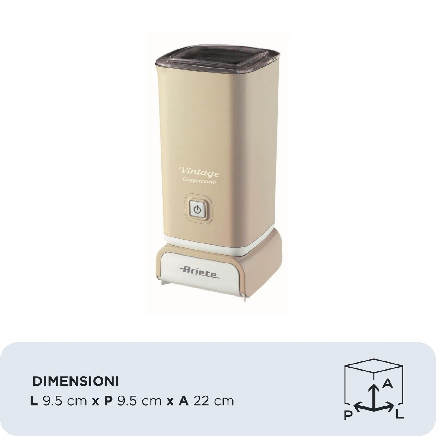 ARIETE PED 2878BEIGEVINTAGE | CUCINA | COTTURA CIBI | ALTRO COTTURA CIBI | MONTALATTE MULTIFUNZIONE