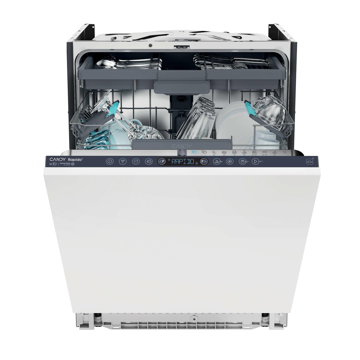 CANDY BI CS6B0S3PSA|32901590|Lavastoviglie 60cm sliding; Classe Energetica B; 16 coperti; Terzo Cest
