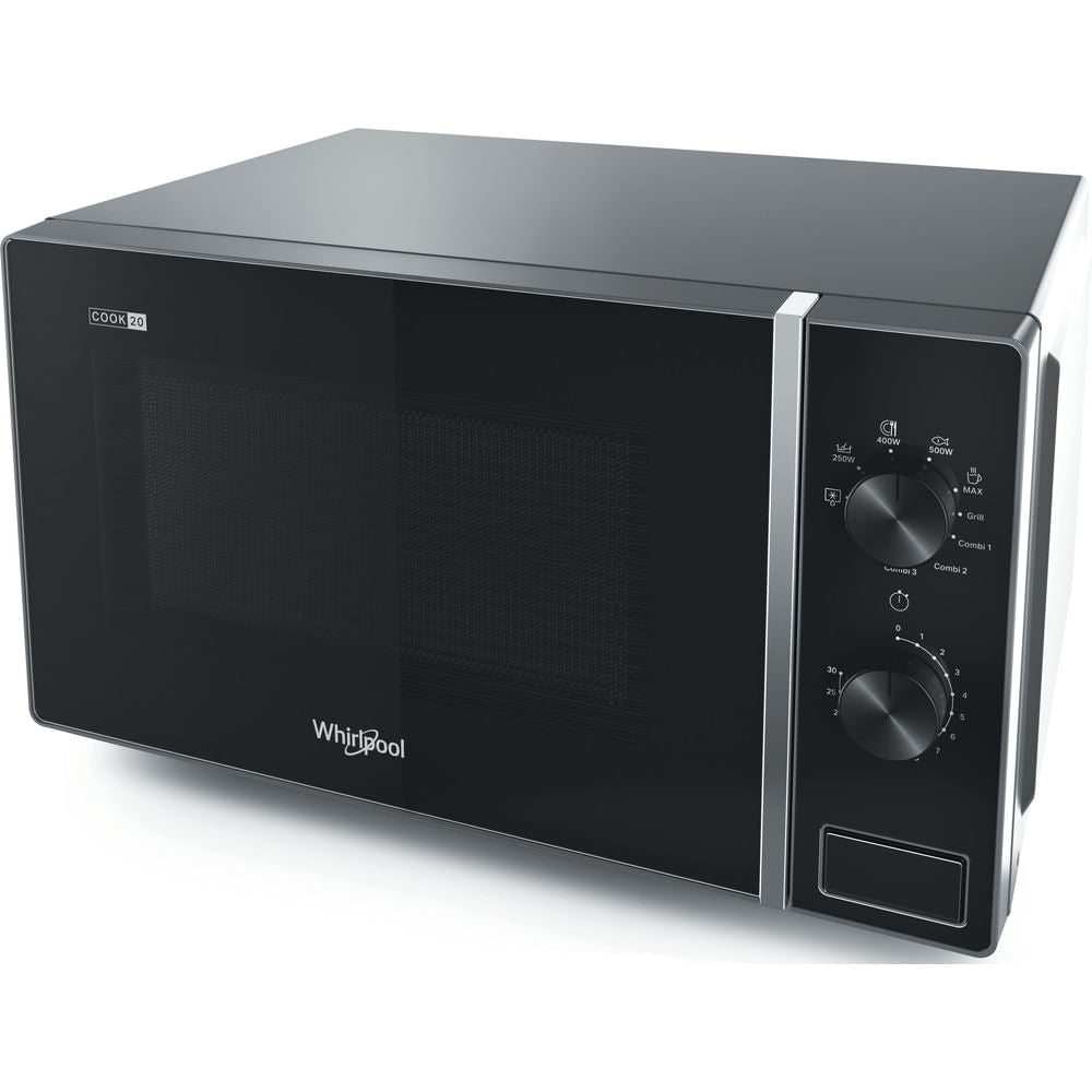 WHIRLPOOL PED MWP103SB | CUCINA | FORNI A MICROONDE | FORNO MICROONDE COMBINATO | FORNO M/O 700W 20L