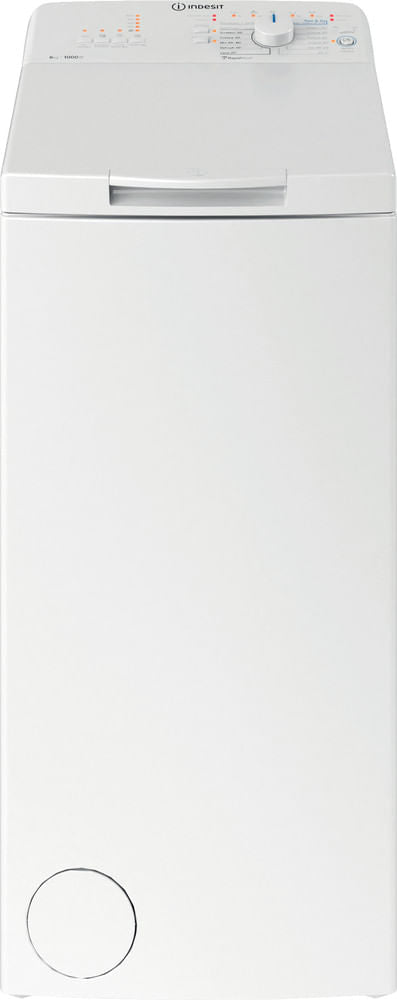 INDESIT BIANCO BTWL60400IT | LAVATRICI | LAVATRICI CARICO DALL'ALTO | LAV. C/ALTO 6-6,99KG | LAV.C/A
