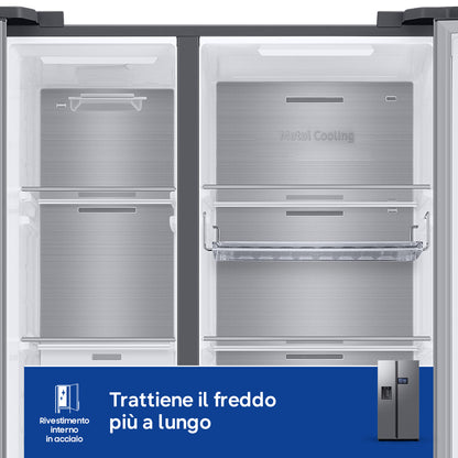 SAMSUNG BIANCO RS90F65EDTEF | FRIGORIFERI | SIDE BY SIDE | SIDE BY SIDE NO FROST | SBS 614LT CE.D NO