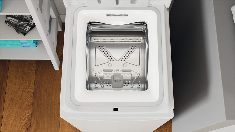 INDESIT BIANCO BTWL60400IT | LAVATRICI | LAVATRICI CARICO DALL'ALTO | LAV. C/ALTO 6-6,99KG | LAV.C/A