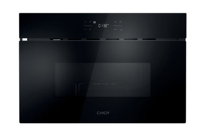 CANDY BI CA38SMBF7XS|38900838|micro nero, 24 lt, potenza 750 W, 9 fuznioni, apertura porte con cerni
