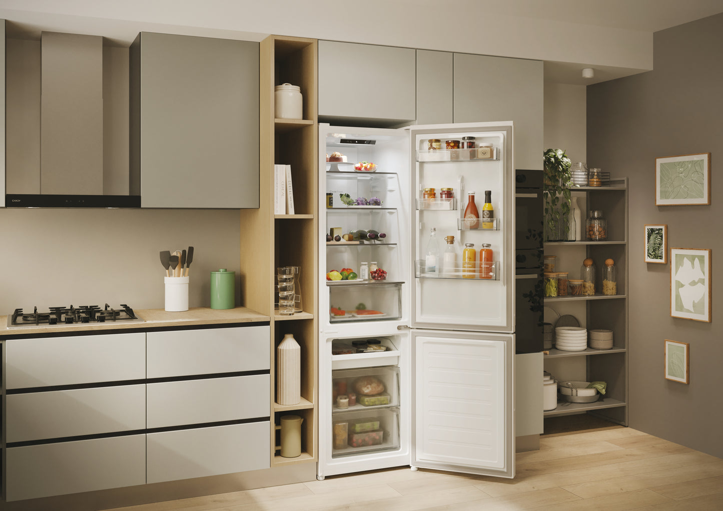 CANDY BIANCO CNCQ2T518EW | FRIGORIFERI | FRIGORIFERI COMBINATI | FRIGO COMBI NO FROST | COMBI 280LT