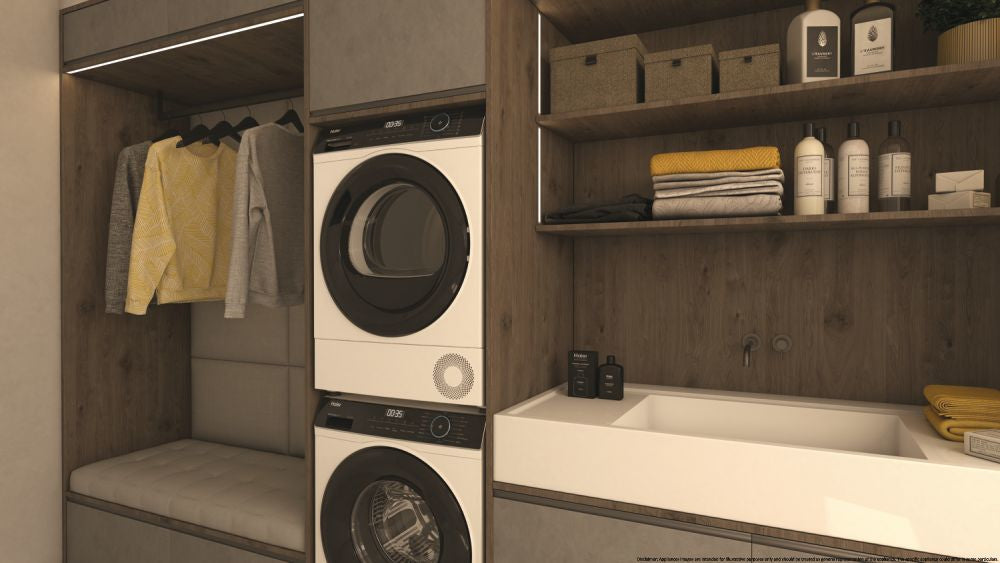 HAIER BIANCO HD90A3939EIT | ASCIUGATRICI | ASCIUGATRICI POMPA DI CALORE | ASCIUG. POMPA DI CALORE 9-