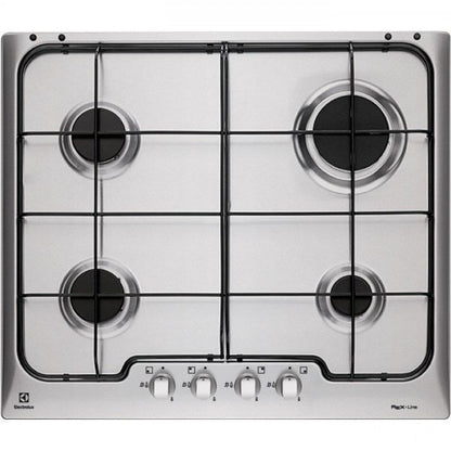 Electrolux BI   PX640XV   | 60 cm Soft - 4 fuochi gas - Bruciatori Fiamma Pura - Griglie speciali in