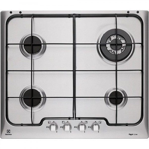Electrolux BI   PX640UV   | 60 cm Soft - 4 fuochi gas - Bruciatori Fiamma Pura - 1 bruciatore Wok -