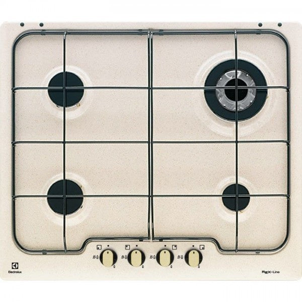Electrolux BI   PS640RUV   | 60 cm Rustico Soft - 4 fuochi gas - Bruciatori Fiamma Pura - 1 bruciato