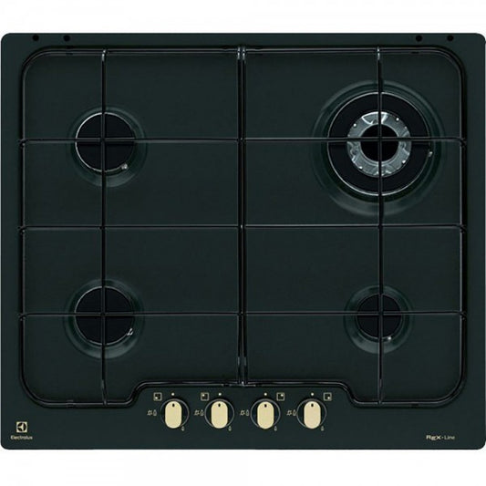 Electrolux BI   PN640RUV   | 60 cm Rustico Soft - 4 fuochi gas - Bruciatori Fiamma Pura - 1 bruciato