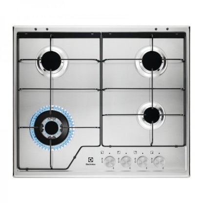 Electrolux BI   KGS6434SX   | 60 cm New Linea Slim Profilo 8 mm- 4 fuochi gas - Bruciatori ad alta e