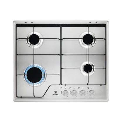 Electrolux BI   KGS6424SX   | 60 cm New Linea Slim Profilo 8 mm- 4 fuochi gas - Bruciatori ad alta e