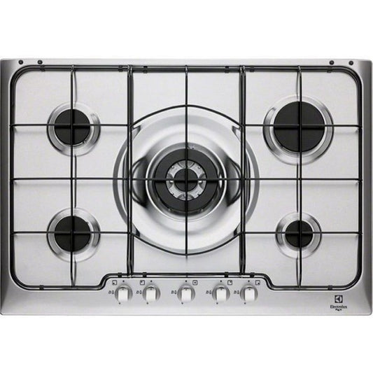Electrolux BI   PX750UV   | 75 cm Soft - 5 fuochi gas - Bruciatori Fiamma Pura - 1 bruciatore Wok -