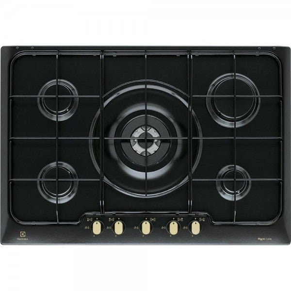 Electrolux BI   PN750RUV   | 75 cm Rustico Soft - 5 fuochi gas - Bruciatori Fiamma Pura - 1 bruciato