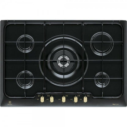Electrolux BI   PN750RUV   | 75 cm Rustico Soft - 5 fuochi gas - Bruciatori Fiamma Pura - 1 bruciato