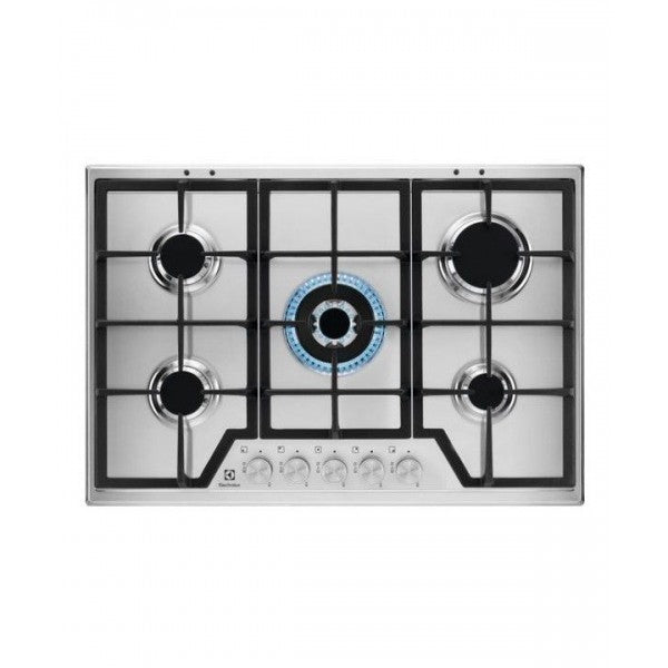 Electrolux BI   KGS7536SX   | 75 cm New Linea Slim Profilo 8 mm - 5 fuochi gas - Bruciatori ad alta