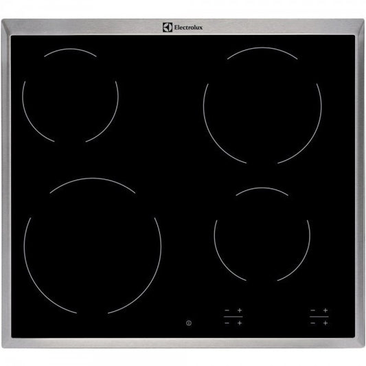 Electrolux BI   KT6400X   | 60 cm - Vetroceramica elettrico - 4 zone cottura  - Controllo elettronic