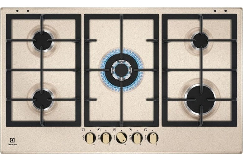 Electrolux BI   KGS9536RS   | 90 cm Slim 2.0 profilo 8mm- 5 fuochi gas - bruciatori ad alta efficien