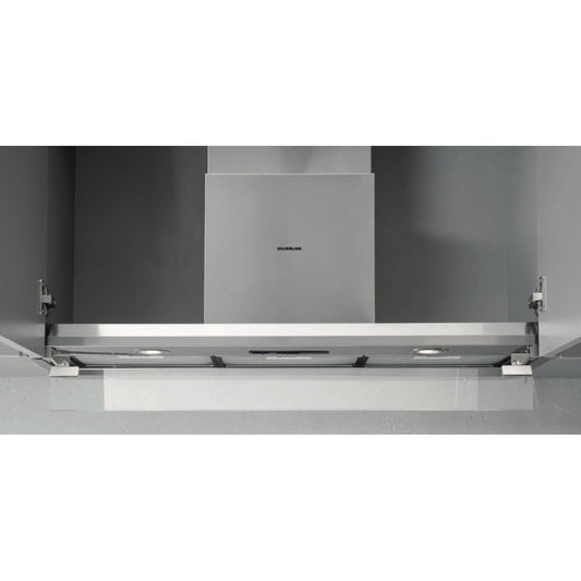 Silverline 3129.6.733.09 | cappe Inside 1  | inserimento | 60 cm | inox | C | 465m3/h, 3 velocita', 