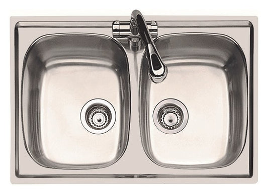 Foster Line 1279060 | LAVELLO S1000 INOX 2 VASCHE F.3,5