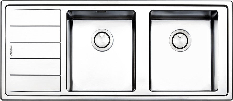 Apell LNP1162ILBC | SERIE LINEAR PLUS | Gocc. Sinistro | Spazzolato