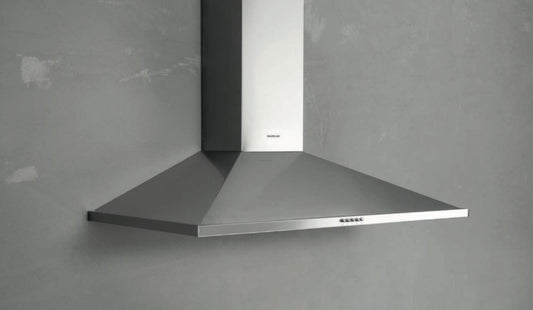 Silverline 2240.9.733.04 | cappe 2240 | parete | 90 cm | inox | D | 295m3/h, 3 velocita', comandi pu