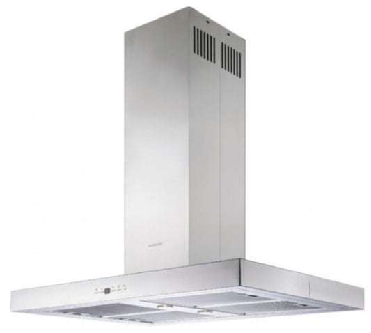 Silverline 4110.9.733.02 | cappe 4110 | isola | 90 cm | inox | C | 636m3/h, 5 velocita', controllo s