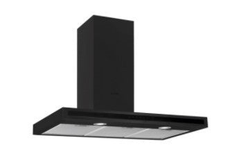 Silverline 3173.9.733.04 | cappe 3173 | parete | 90 cm | nero | A | 710m3/h, 3 velocita', comandi to