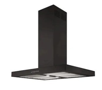 SILVERLINE 4110.9.733.03 | CAPPE 4110 | ISOLA | 90 CM | NERO | C | 577M3/H, 5 VELOCITA', CONTROLLO S