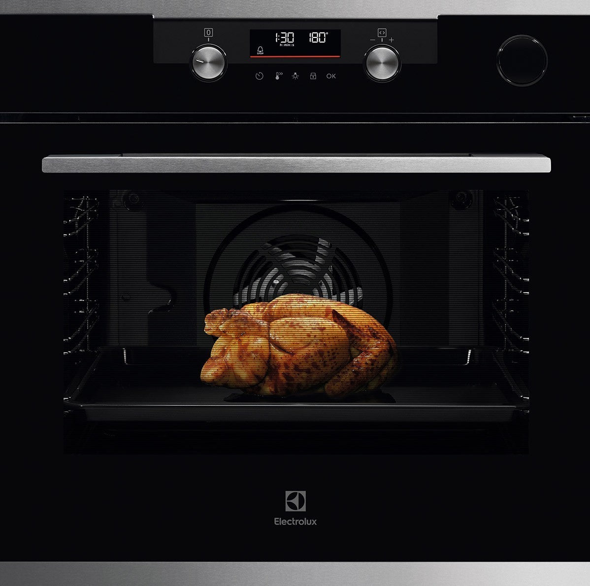 Electrolux BI   KOCDH76X   | Forno multifunzione combinato a vapore SteamCrisp; InfiSpace_: vano cot