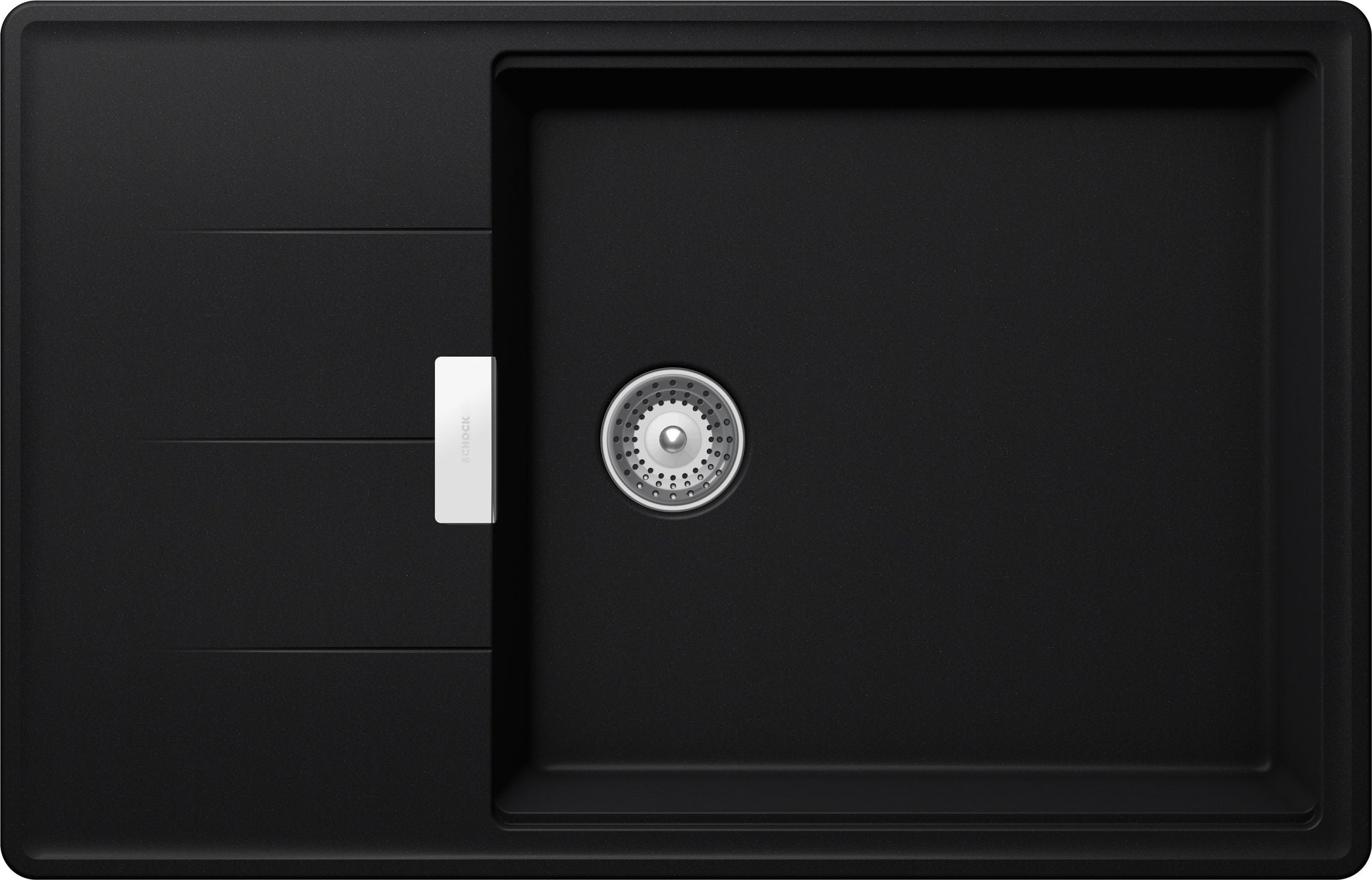 Schock TIAD100LS84 | 1 VASCA LARGE + GOCCIOLATOIO  REVERSIBILE - SALTARELLO E PUNTA A TAZZA  DI SERI