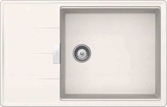 Schock TIAD100LS99 | 1 VASCA LARGE + GOCCIOLATOIO  REVERSIBILE - SALTARELLO E PUNTA A TAZZA  DI SERI