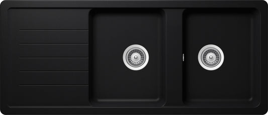 Schock TOLD200A84 | 2 VASCHE + GOCCIOLATOIO - REVERSIBILE - PUNTA A TAZZA  DI SERIE | Cristadur | 11