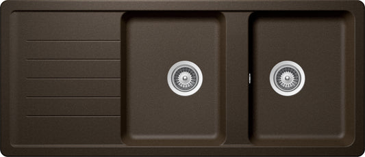 Schock TOLD200A87 | 2 VASCHE + GOCCIOLATOIO - REVERSIBILE - PUNTA A TAZZA  DI SERIE | Cristadur | 11