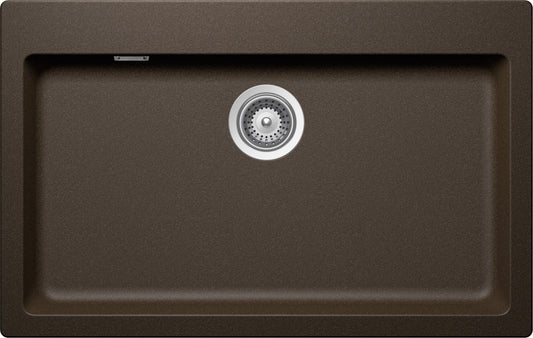 Schock SIGN100A87 | 1 VASCA  - PUNTA A TAZZA DI SERIE | Cristadur | 790x500 | BRONZE | Base 80 | VAS