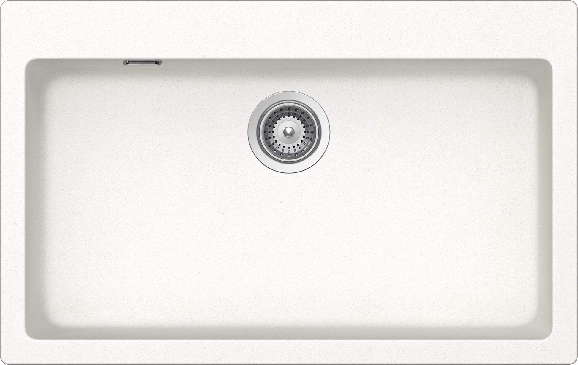 Schock PRIN100AP01 | 1 VASCA | Cristalite | 790x500 | BIANCO ASSOLUTO | Base 80 | VASCHE CON BANCO R