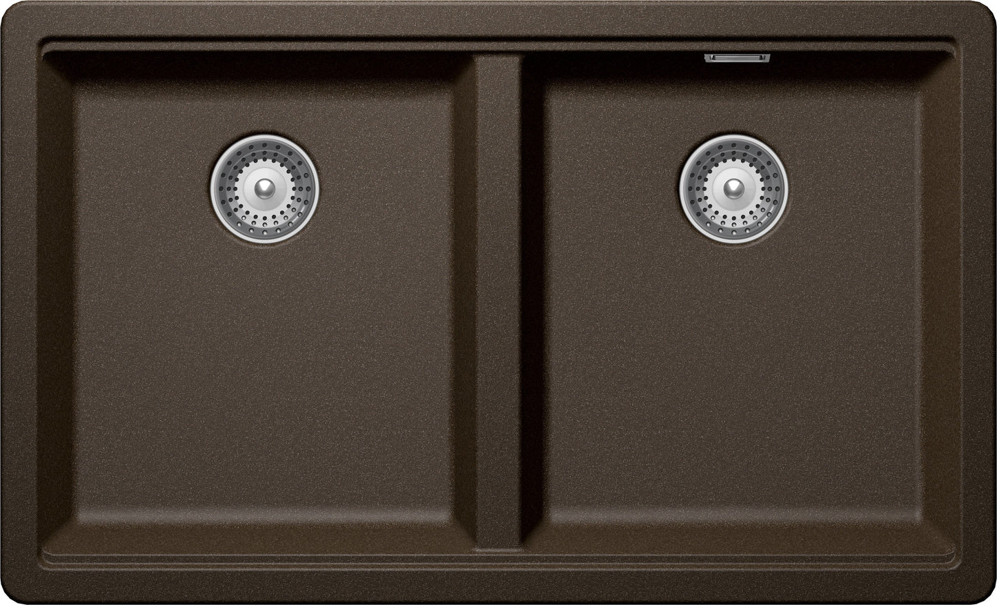 Schock GALN200A87 | 2 VASCHE - BINARIO INTEGRATO PER ACCESSORI | Cristadur | 750X456 | BRONZE | Base
