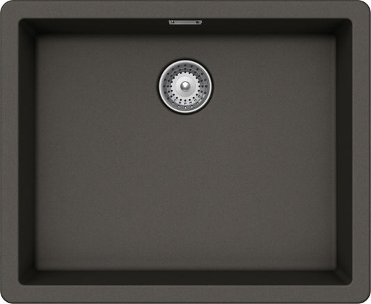 Schock BYKN100LA43 | 1 VASCA | Cristalite | 556X456 | ASPHALT | Base 60 | VASCHE SOPRATOP - MISURE E