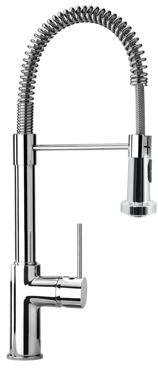 Schock SXSOFTS80 | MISC. A MOLLA - ASTA ORIENTABILE | OTTONE |  | CROMATO | Base  | MISCELATORI PROF