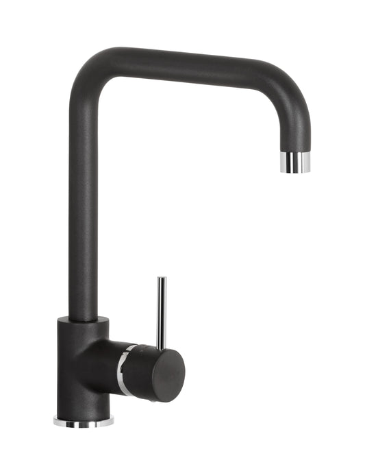 Schock SXTOP13 | MISCELATORE CON CANNA A PONTE | OTTONE |  | NERO ASSOLUTO | Base  | MISCELATORI STA