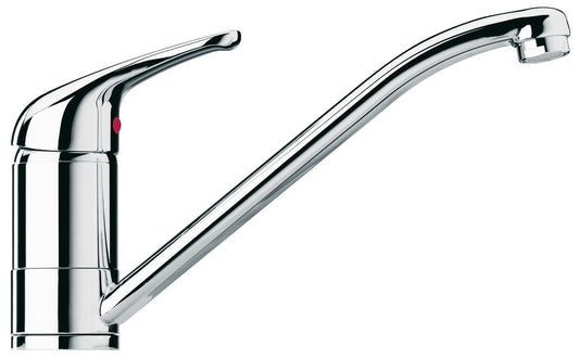 Schock SXOMEG80 | MISCELATORE BOCCA GIREVOLE | OTTONE |  | CROMATO | Base  | MISCELATORI STANDARD