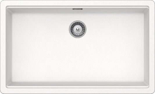 Schock BYKN100XLA01 | 1 VASCA - BINARIO INTEGRATO PER ACCESSORI | Cristalite | 750X456  | BIANCO ASS