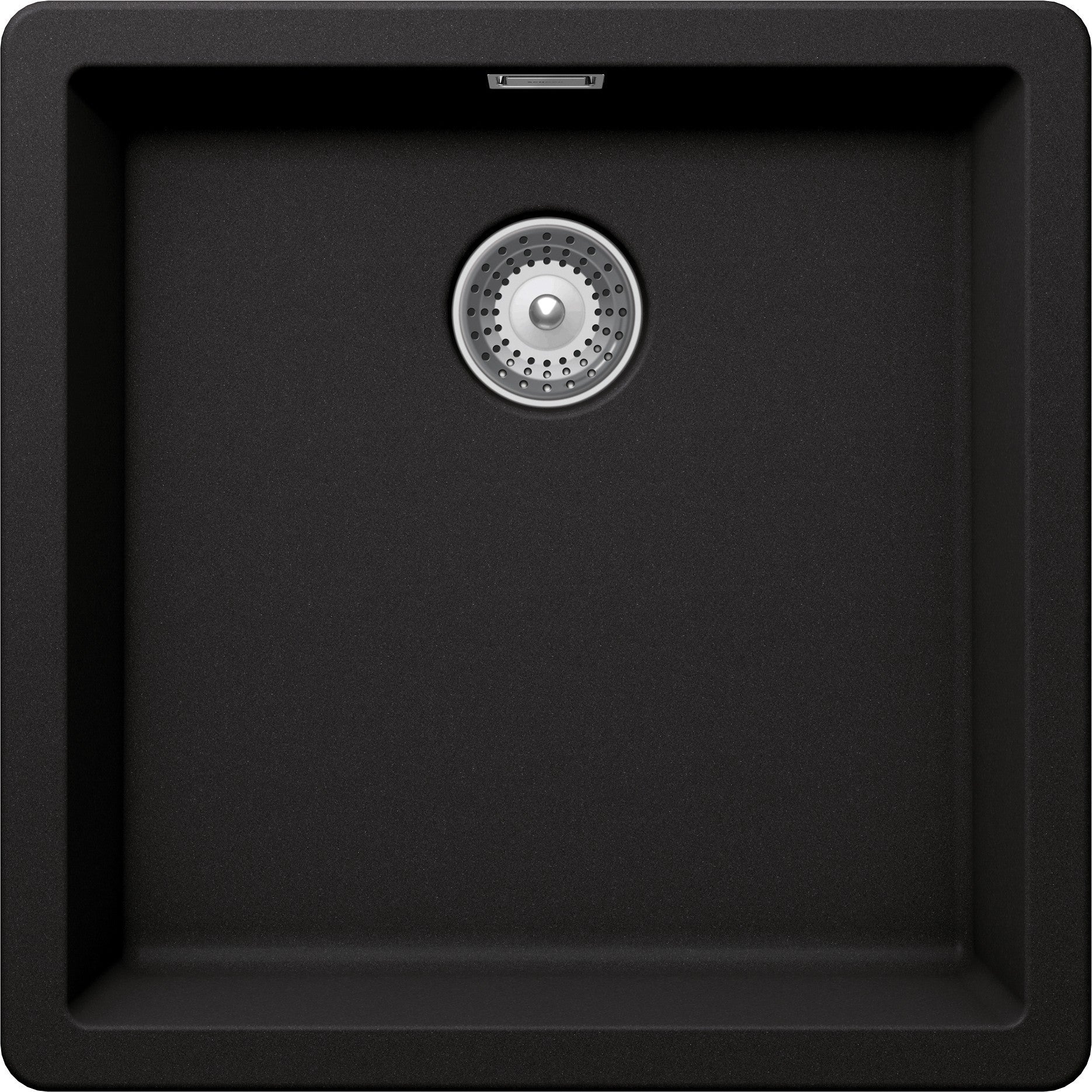 Schock BYKN100U13 | 1 VASCA | Cristalite | 400x400 | NERO ASSOLUTO | Base 50 | VASCHE SOTTOTOP - MIS